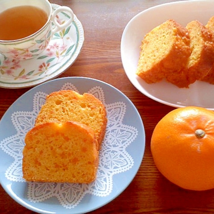 まるごとみかんケーキ レシピ 作り方 By ジョンとポーク 楽天レシピ